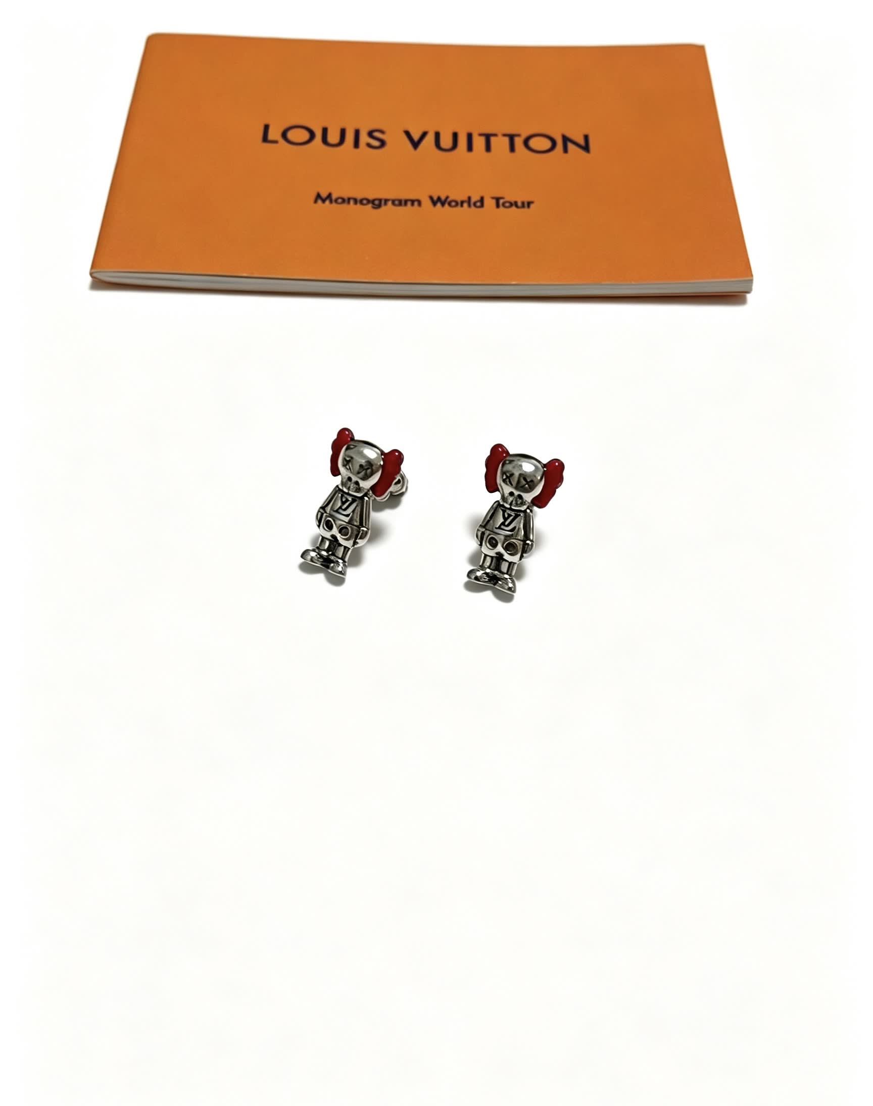 Louis Vuitton Monogram World Tour Earrings